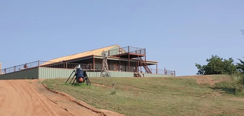 Oklahoma barndominium exterior 
