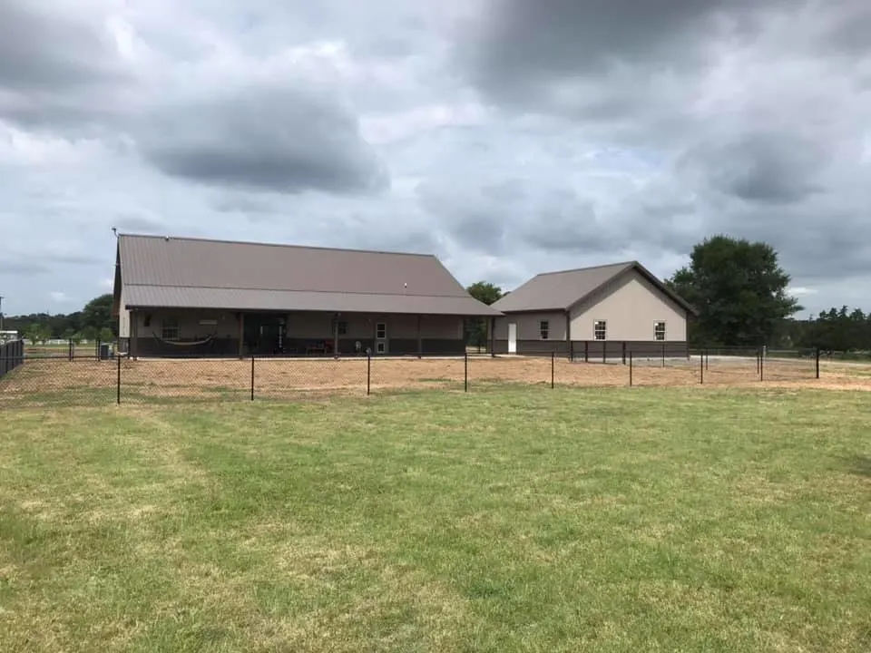 Arkansas Barndominium - Rear Exterior