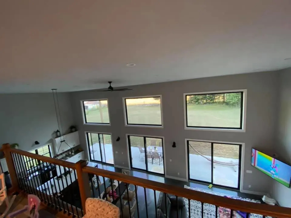 Downstairs view from loft