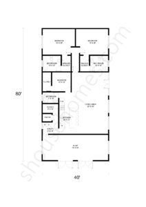 10 Inspiring 40x80 Shop House Floor Plans That Amaze