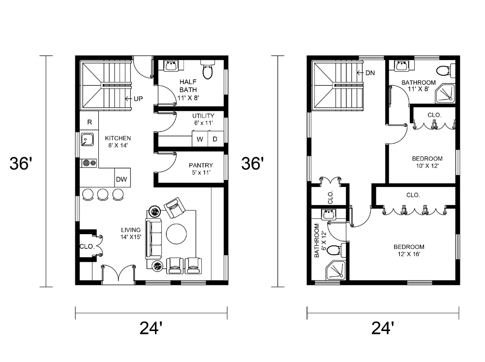 two-story barndominiums