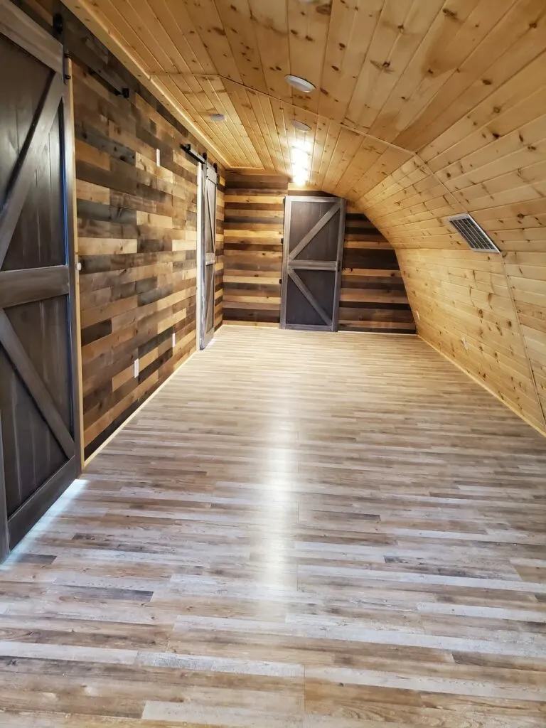 West Liberty, Ohio Barndominium Attic- Lucia Ober