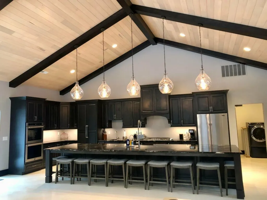 Indiana Barndominium Kitchen - Andrew and Vanessa Miller