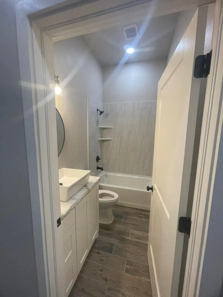 Newalla, Oklahoma Barndominium - Interior Guest Bathroom 2