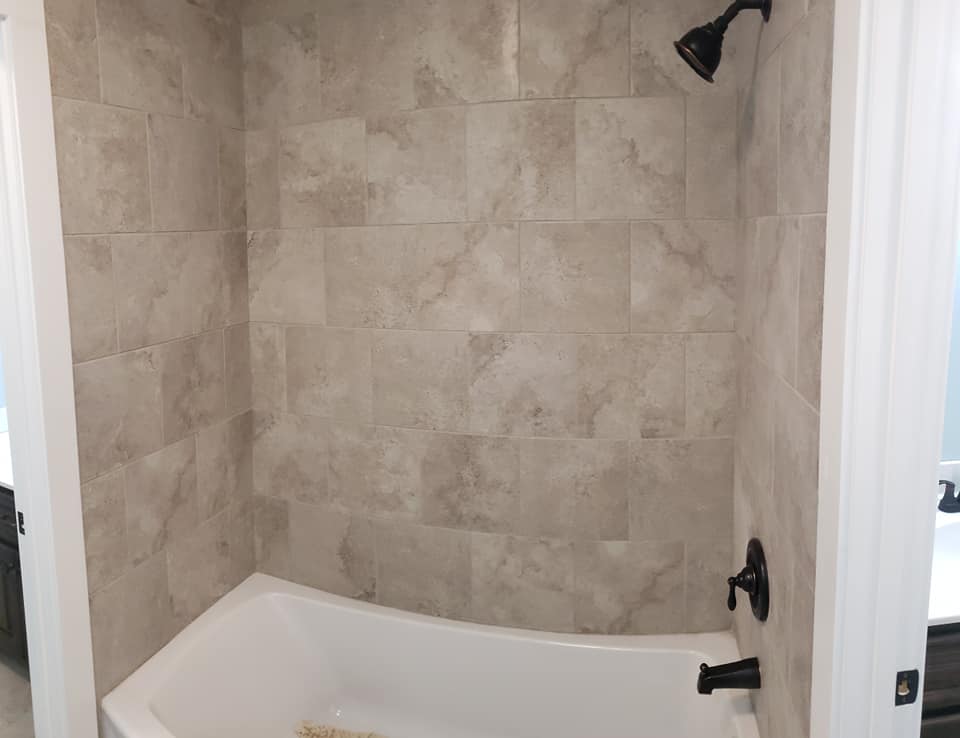 Carroll's Lawrenceburg, Tennessee Barndominium - Interior Guest Shower