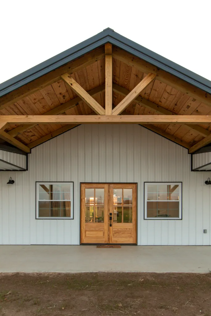 Angel Family Barndominium in Springfield, MO - Front Door