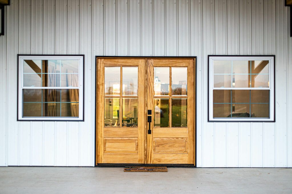 Angel Family Barndominium in Springfield, MO - Front Door 2