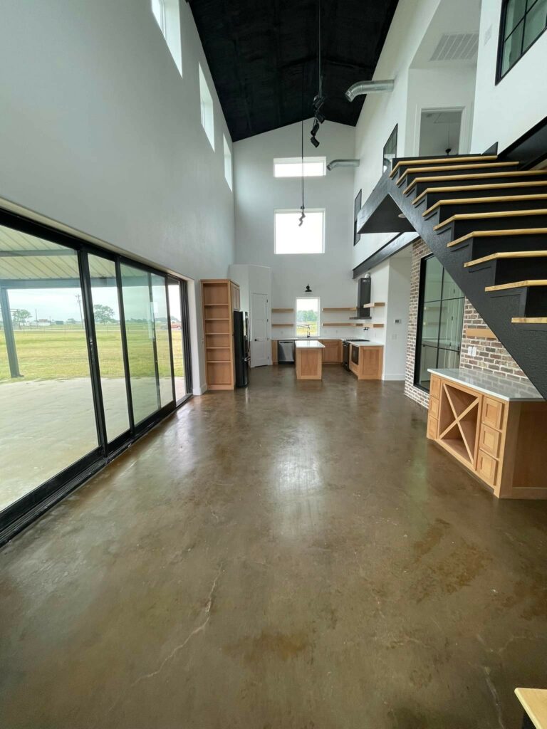 Lindsey Keen's Whitesboro, TX barndominium - Interior 1