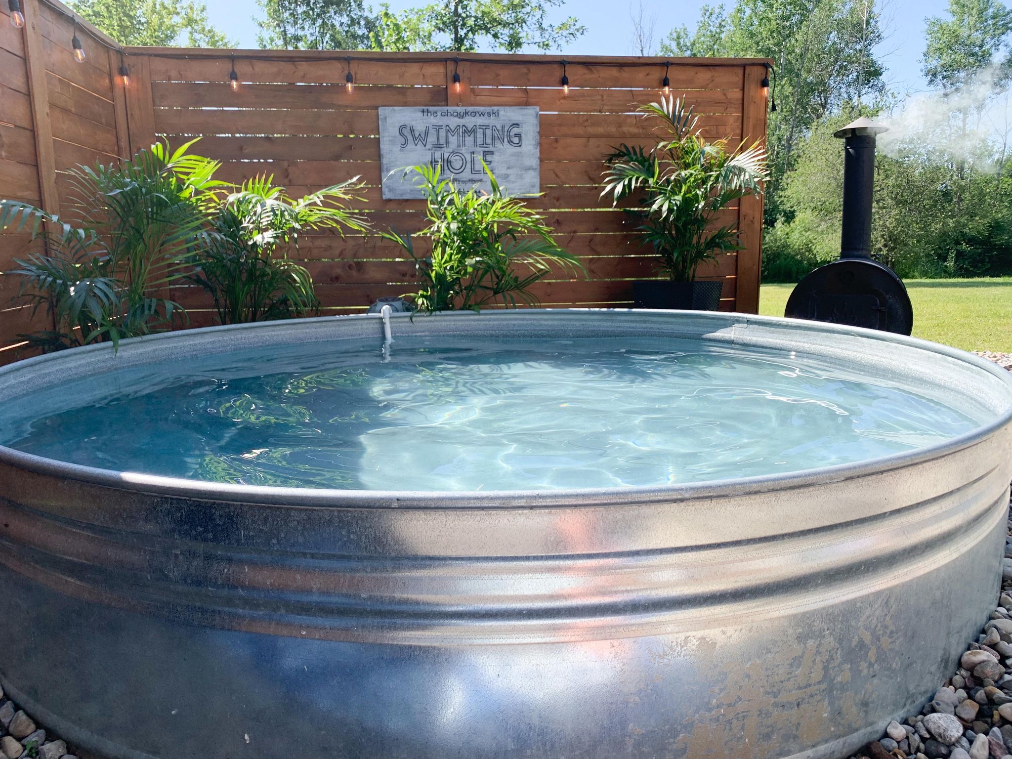 How To Make A Stock Tank Pool/DIY In 5 Steps