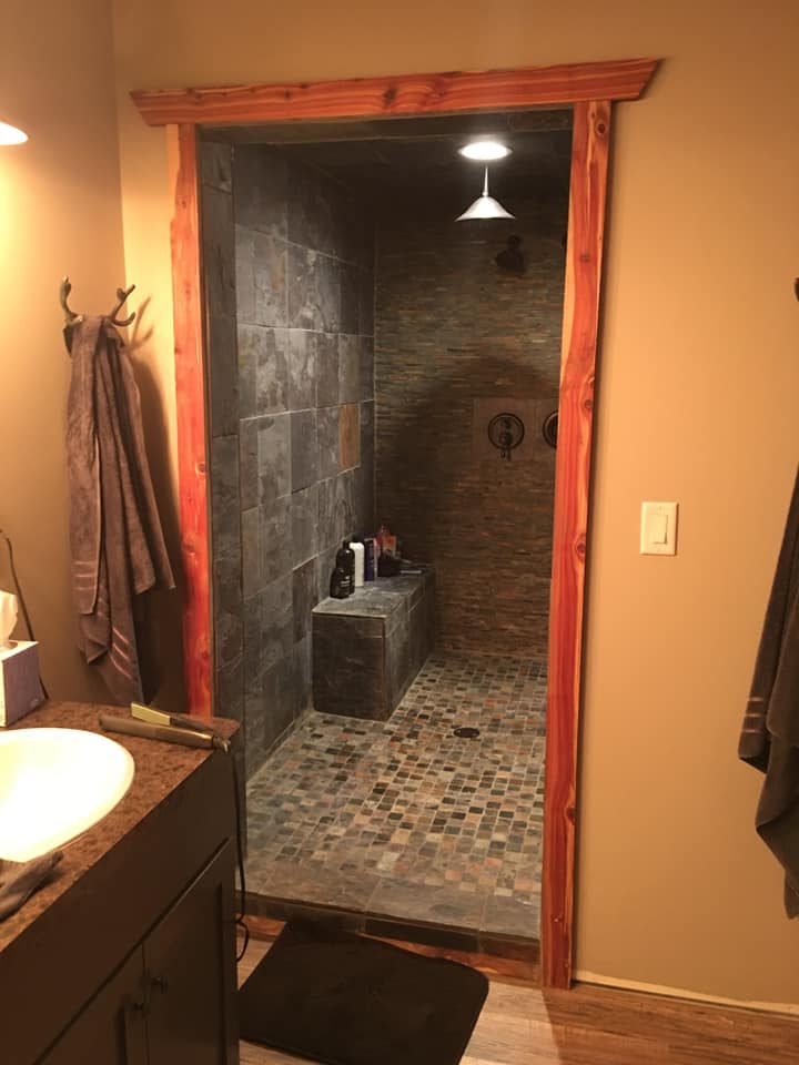 Minnesota Barndominium - Master Bathroom