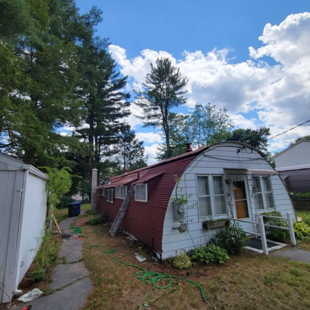 Quonset hut home