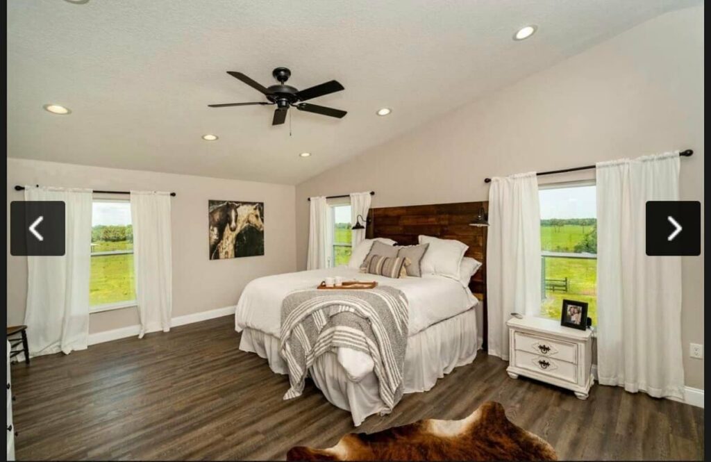 Florida Barndominium - Bedroom