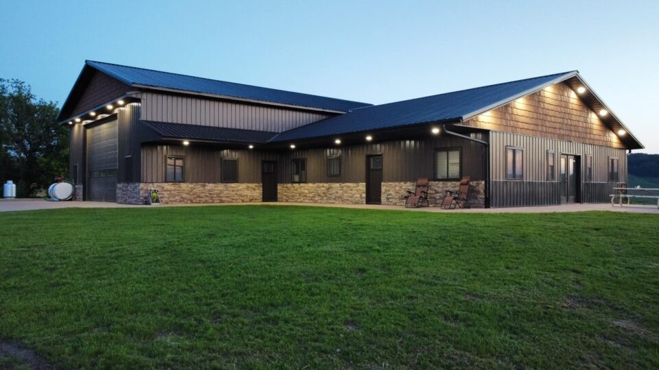 Risler's Spectacular Wisconsin Barndominium - With Shop!