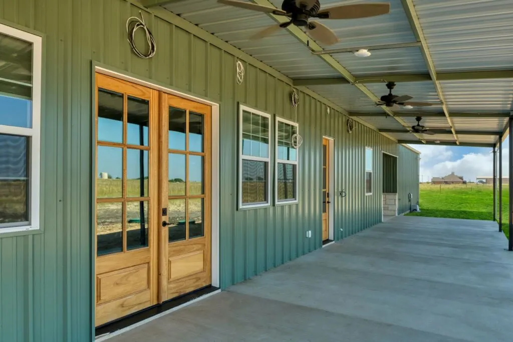 Godley Texas Barndominium - Porch 3