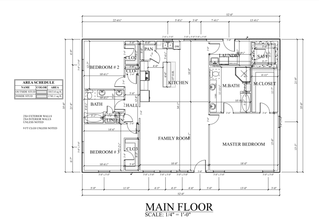 PL-62302 Greenway Barndominium House Plan