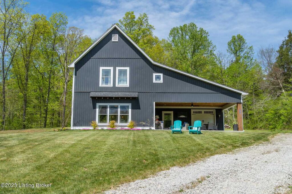 Farmhouse style barndominiums priced at $500k or less