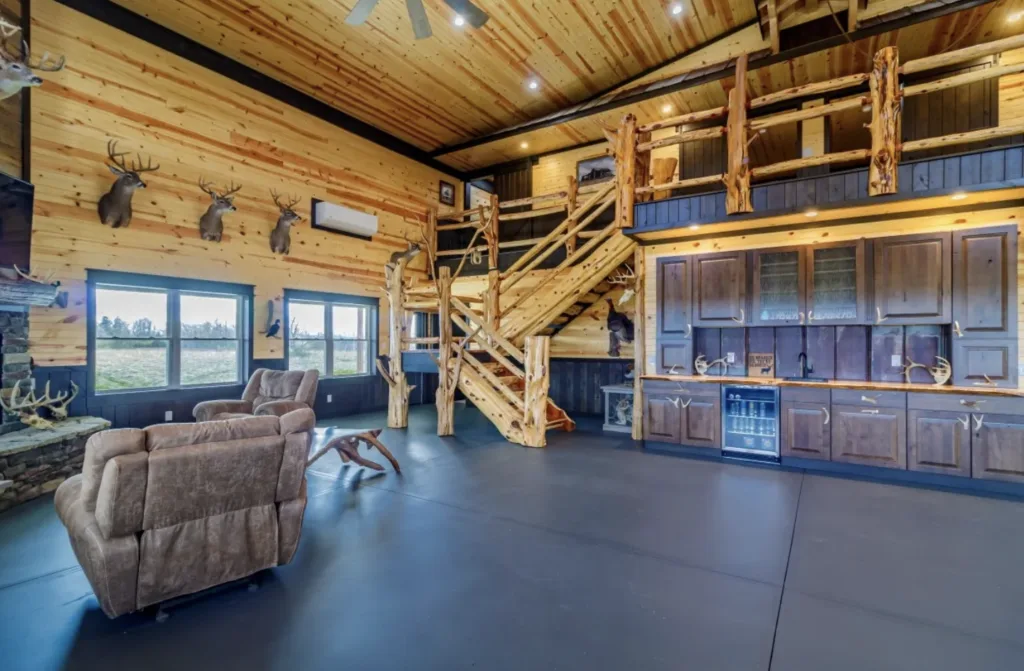 2 story barndominium interiors