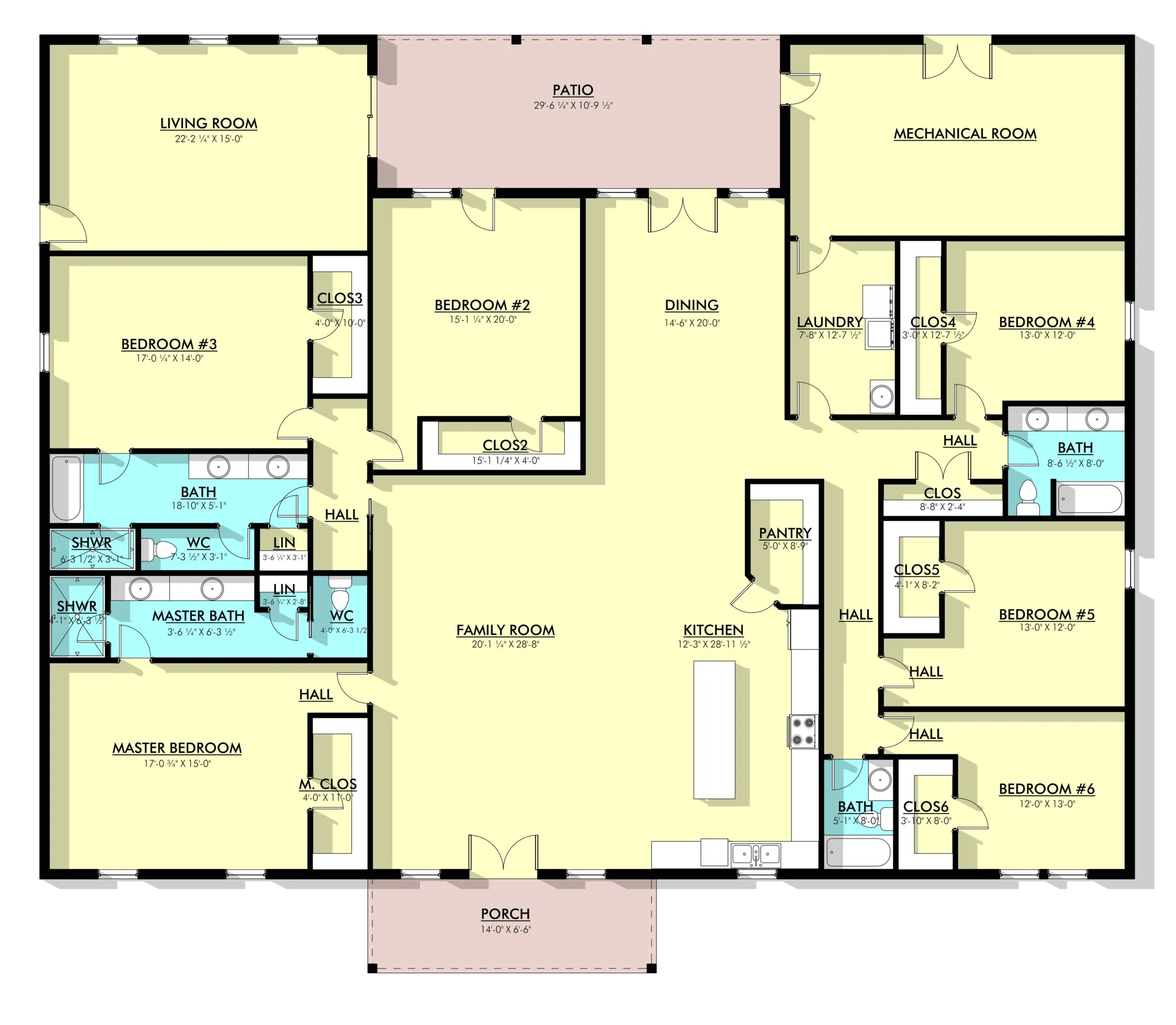 Craftsman House Plans - Architectural Designs, image size:2560x2230
