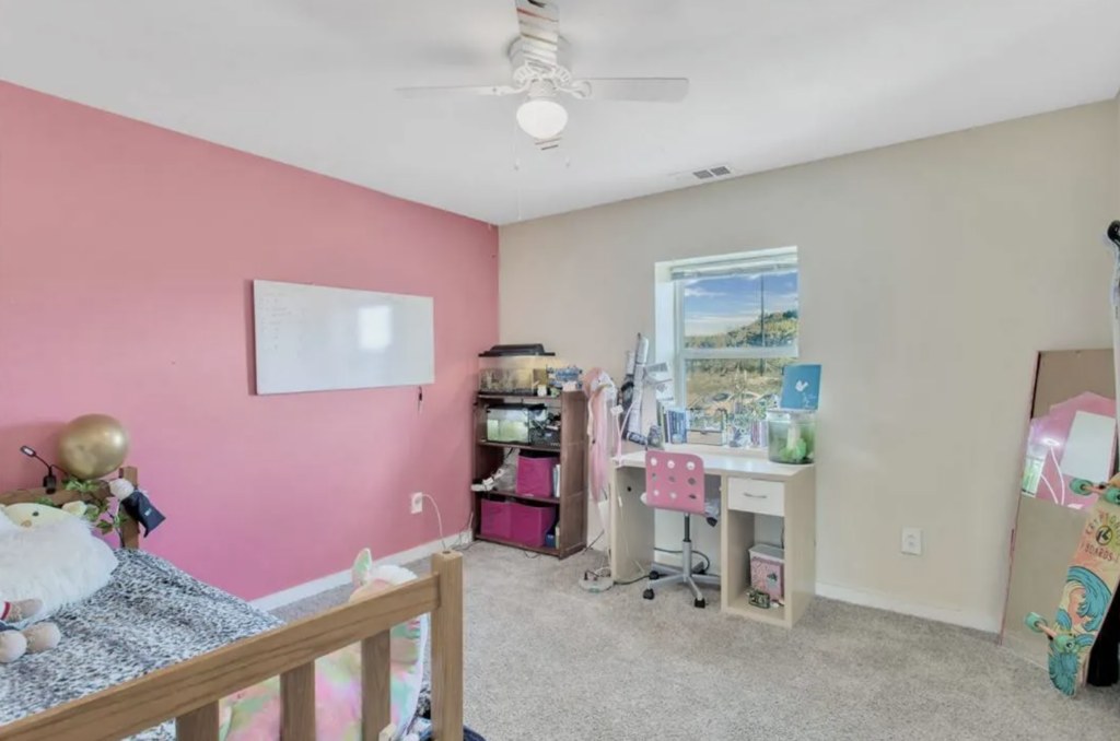 barndominium girls bedroom