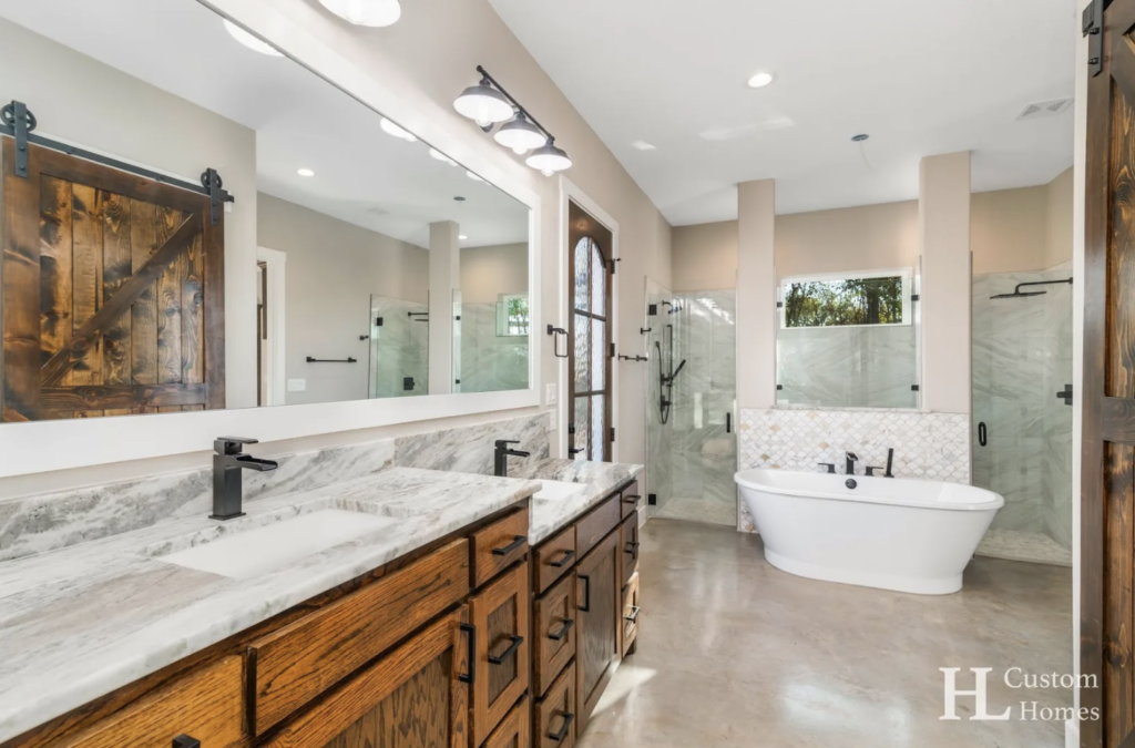 barndominium shower ideas