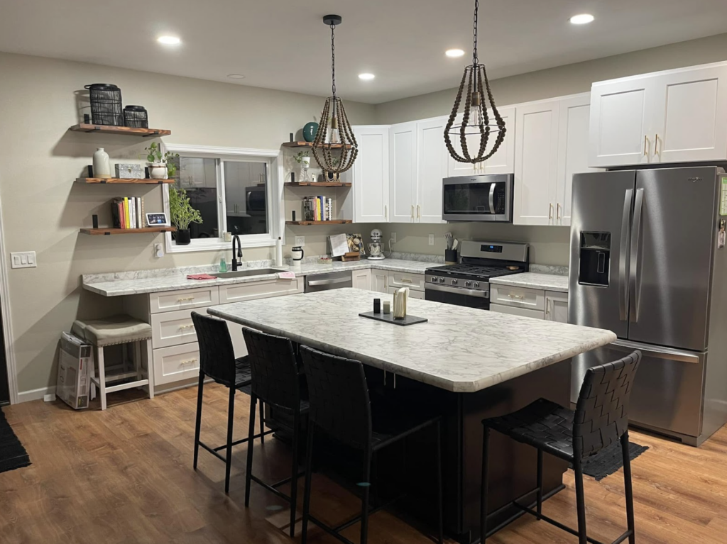 barndominium kitchen island