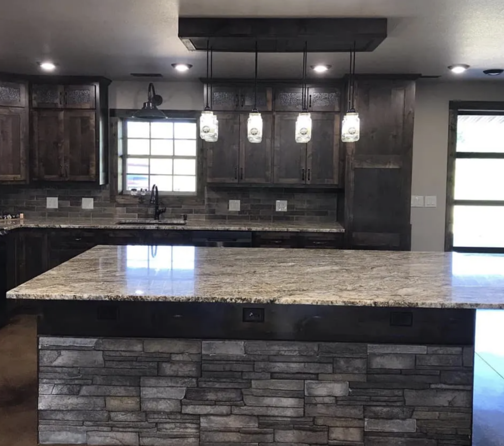 barndominium kitchen island