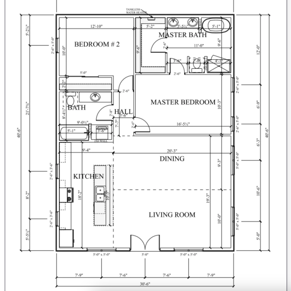 simple barndominium floor plans