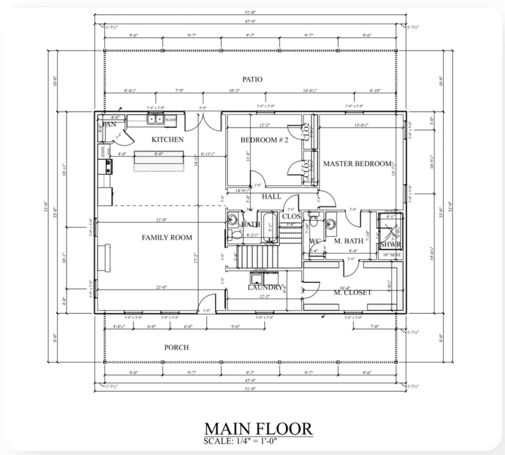 simple barndominium floor plans