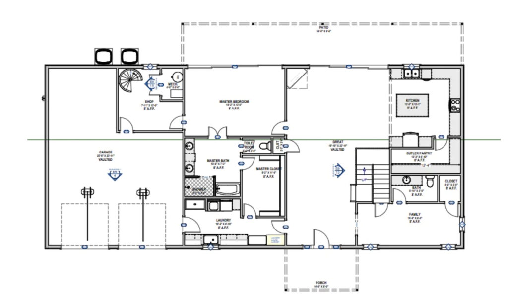 simple barndominium floor plans