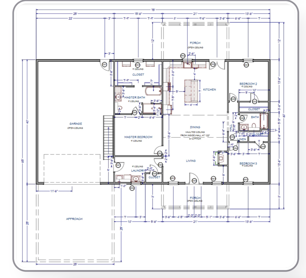 2000 sq ft barndominium floor plans