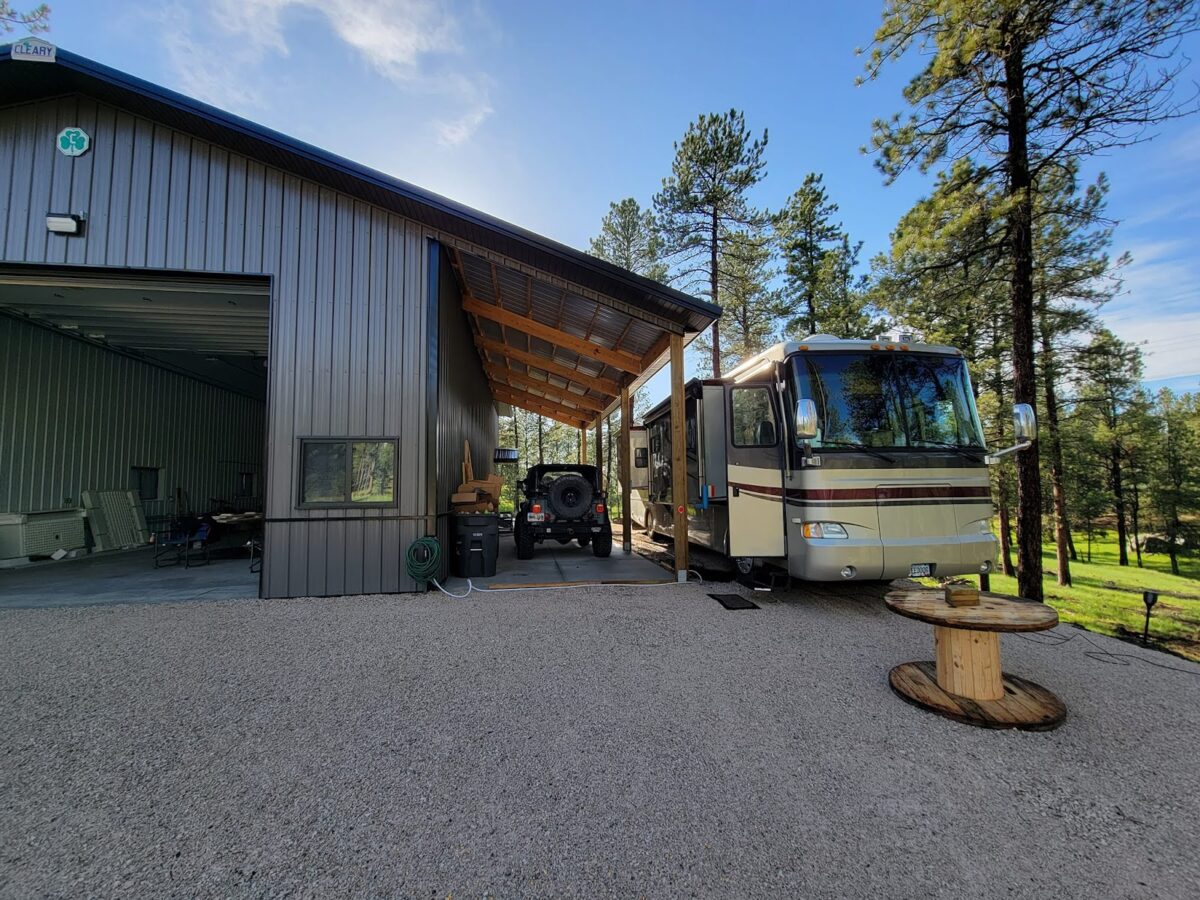 Black Hills, South Dakota RV Barndominium