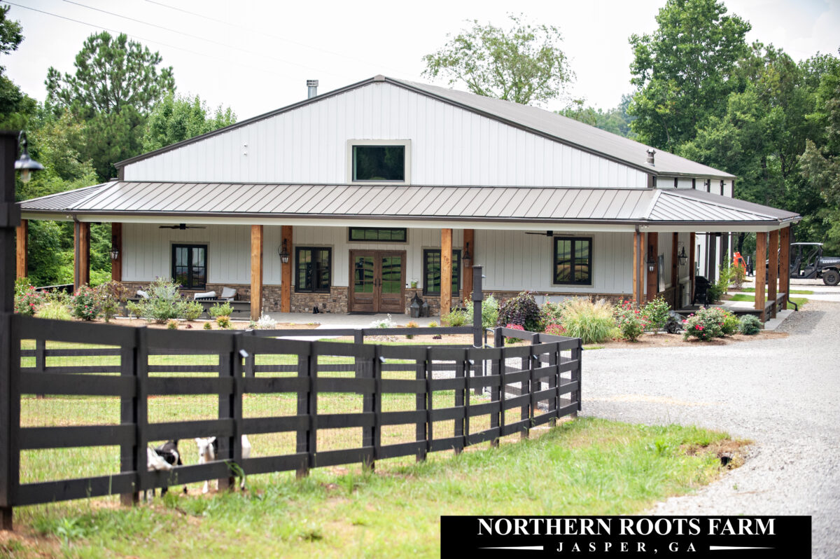 Northern Roots Farm: Georgia Barndominium by Kevin and Karyn Smith ...