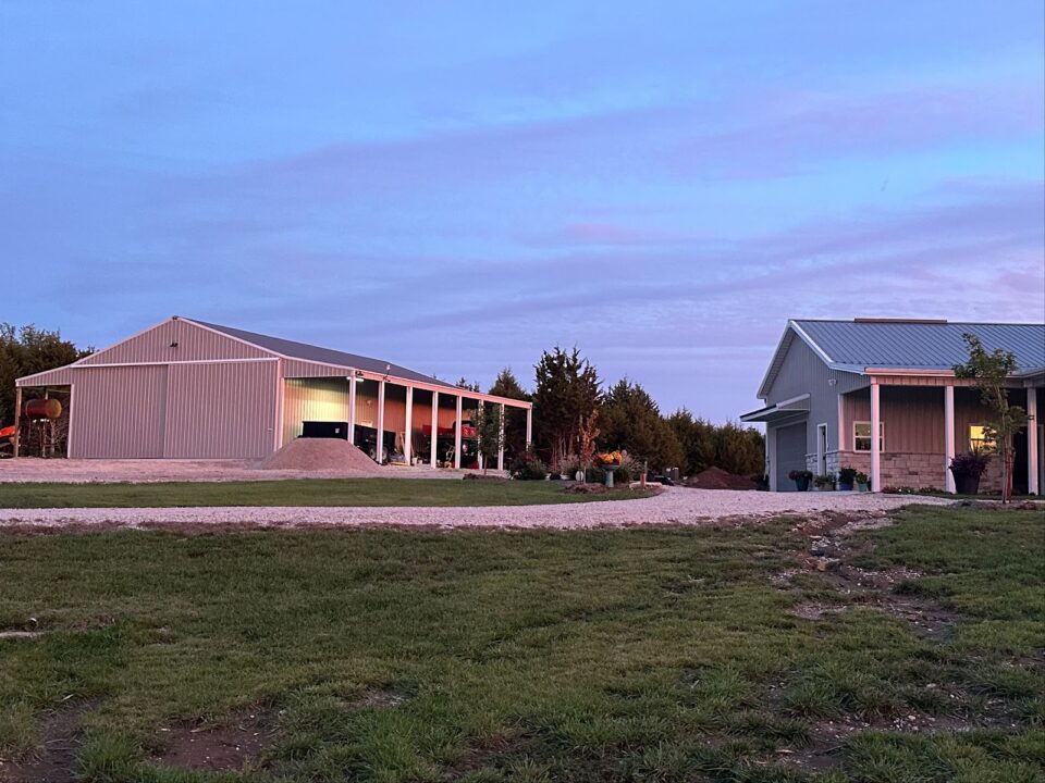 Behren Family Missouri Barndominium with Floor Plan