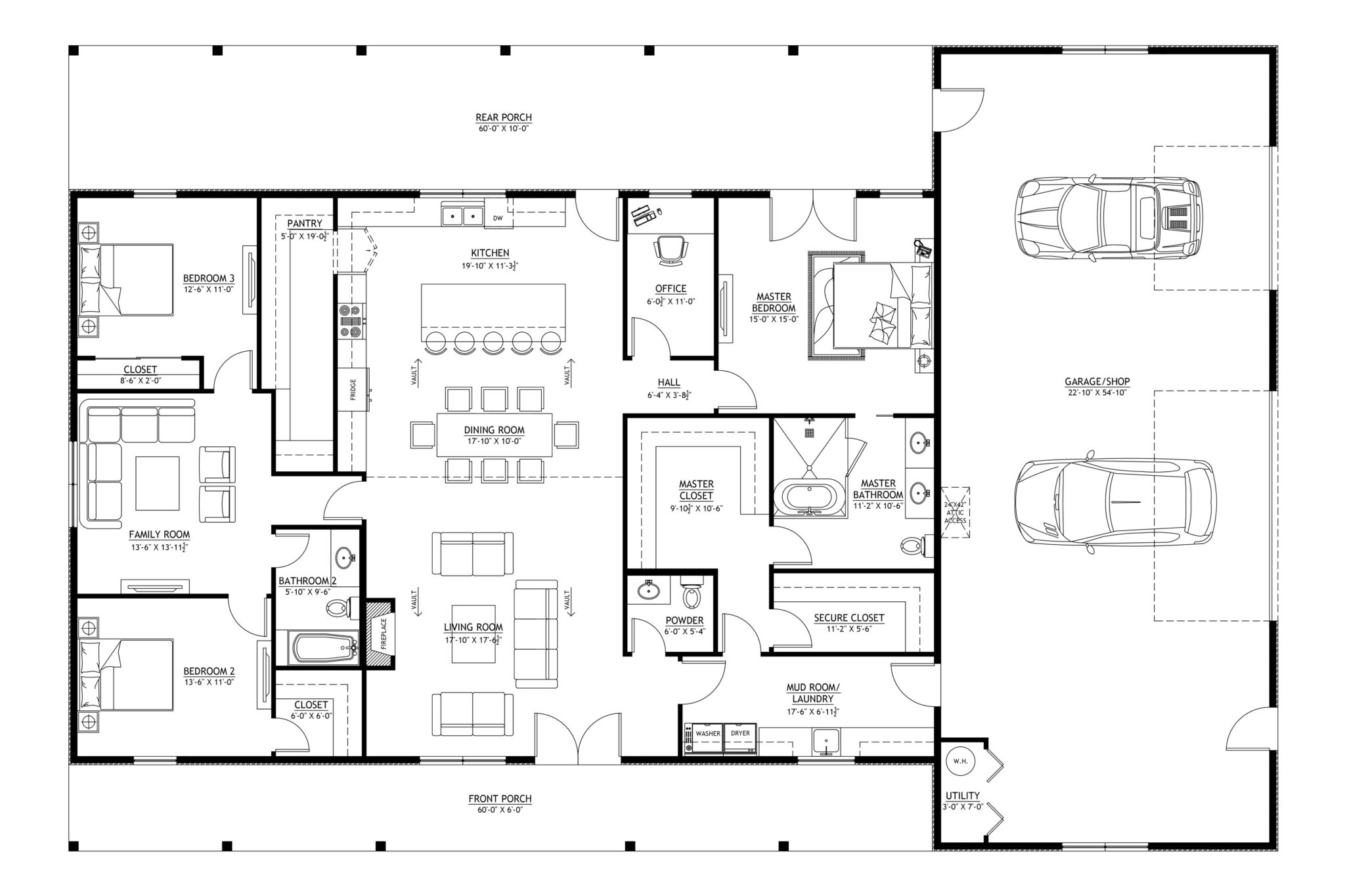 The Best 40x60 Barndominium Floor Plans with Shop [2025]