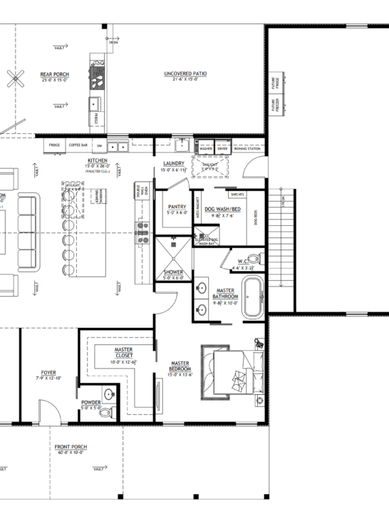 First 64007 BG-20007 Longmeadow Barndominium House Plan - Barndominium Life