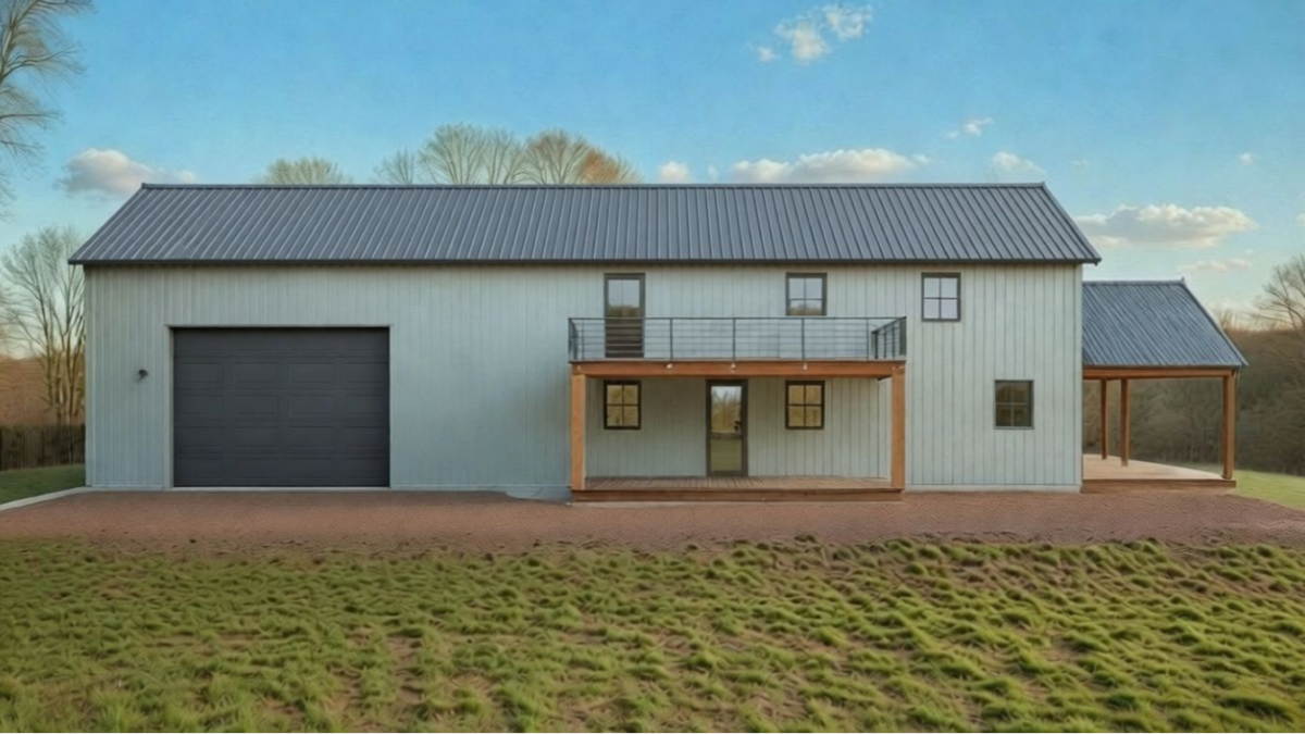 BCO-40127 Fulton Barndominium House Plan - Barndominium Life