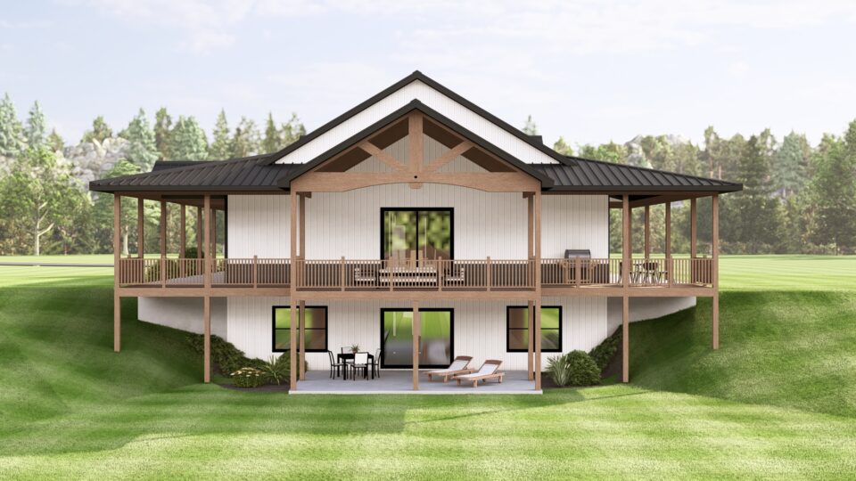 BG-20069 Pembroke Barndominium House Plan - Barndominium Life