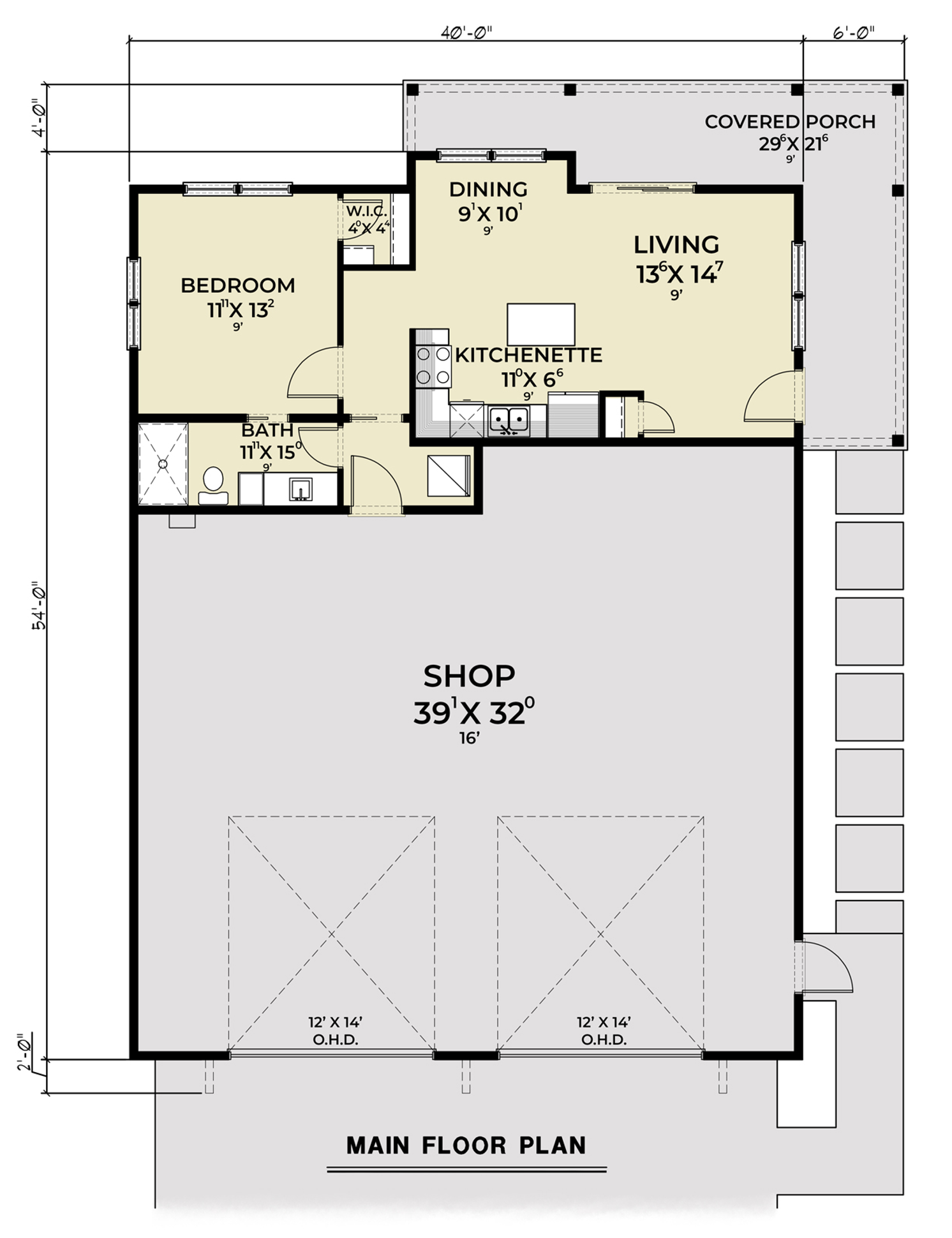 Barndominium Garage With Loft