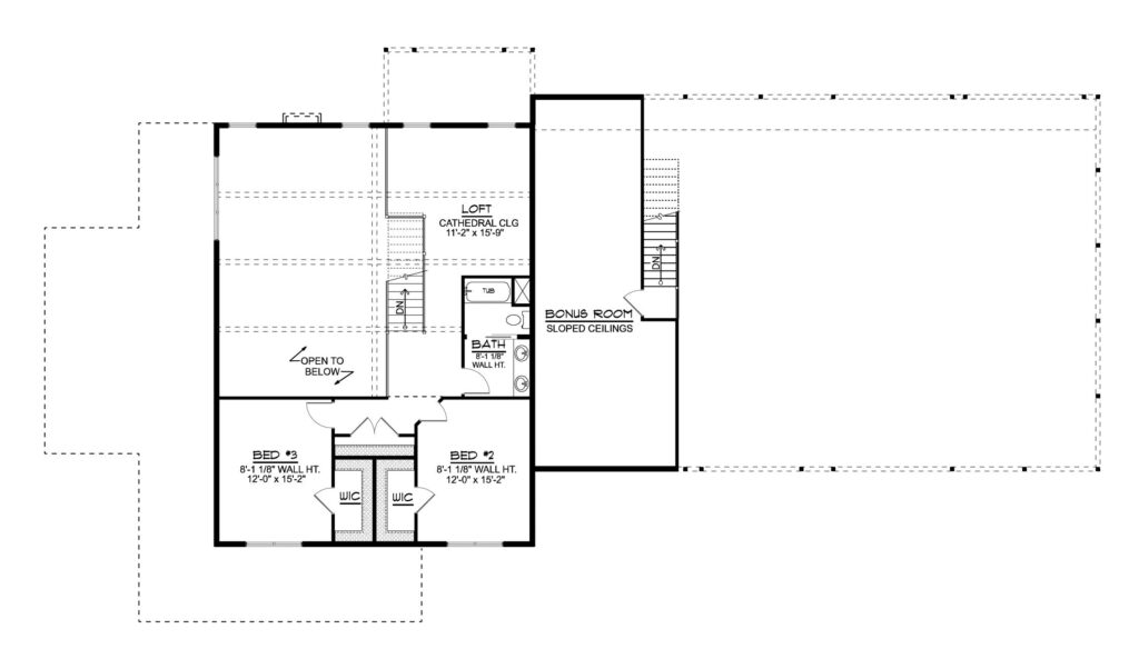 BG-20129 Bodie Barndominium House Plan floor plan