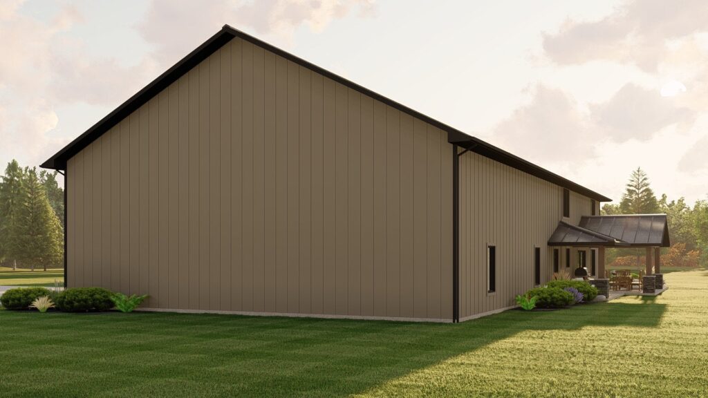 BG-20134 Imogen Barndominium House Plan rendering