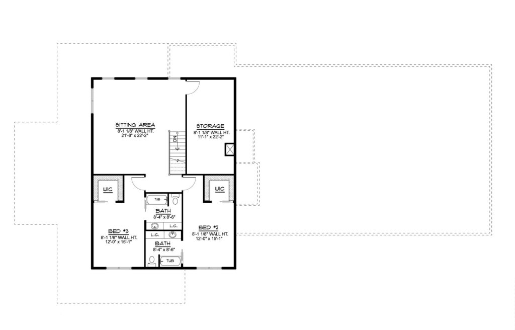 BG-20138 Milo Barndominium House Plan floor plan