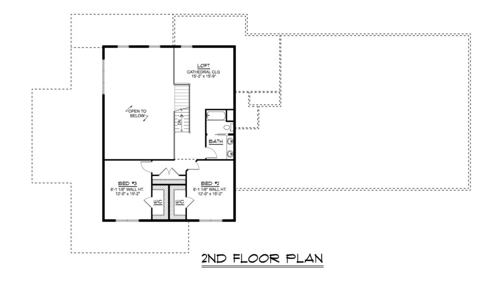 BG-20139 Odette Barndominium House Plan floor plan