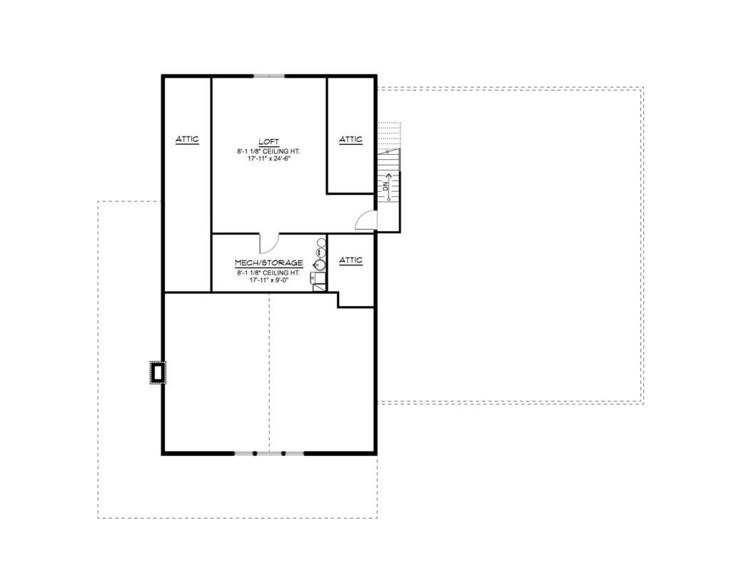 BG-20140 Oliver Barndominium House Plan floor plan