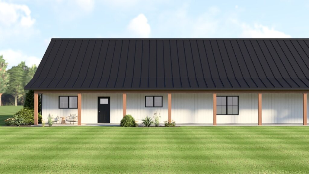 BG-20146 Thea Barndominium House Plan rendering