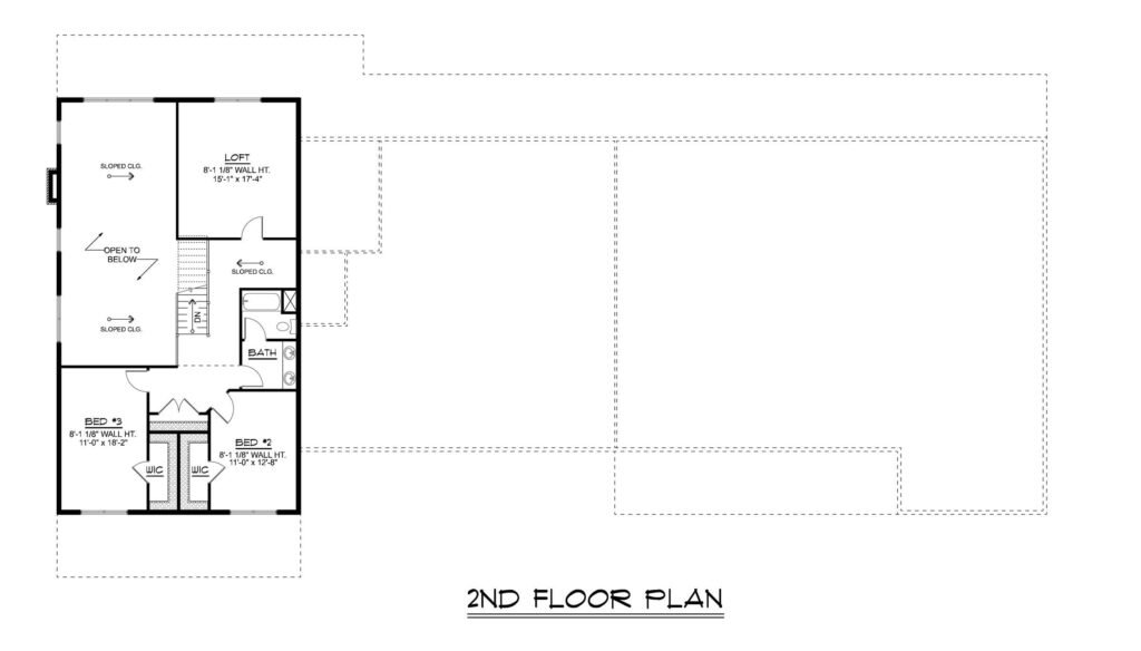 BG-20146 Thea Barndominium House Plan floor plan